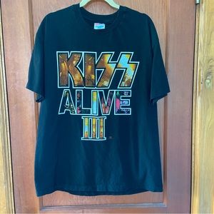 Vintage 1993 KISS Alive III T-Shirt Size XL Great Condition